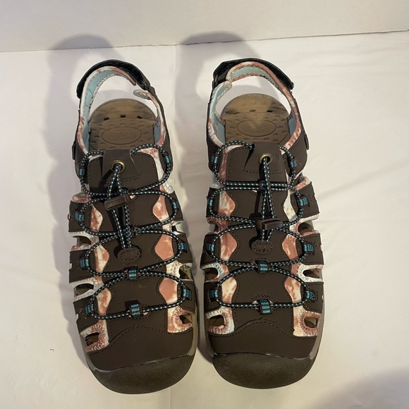 Women’s Khombu Adjustable Bungee Sport Sandals Size 11M Women - Picture 1 of 12